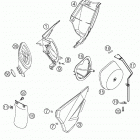 85 SX Воздушный фильтр
