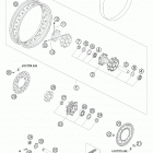 950 ADVENTURE S Rear wheel 950