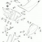 660 SMC Tank, seat, cover 660