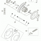 50 SX PRO JUNIOR LC Rear wheel 50 senior lc