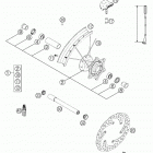 125/200 SX Переднее колесо