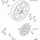 640 DUKE II Front wheel brembo 640