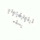 950 ADVENTURE S I - antriebswelle transmission i - main shaft