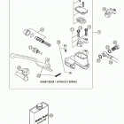 625 SXC Hand brake cylinder 625