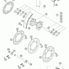 250 SX Rear wheel 250
