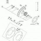 50 SX PRO JUNIOR LC, 50 SX PRO SENIOR LC Переднее колесо