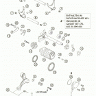 950 ADVENTURE Shifting mechanism 950