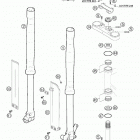 65 SX Передняя вилка marzocchi