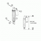 625 SXC Shock absorber wp 625