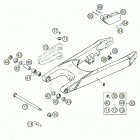 660 RALLYE FACTORY REPLICA Swingarm 660