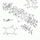 50 SX PRO JUNIOR LC, 50 SX PRO SENIOR LC Engine case 50 lc