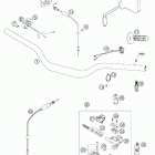 250/300 MXC, EXC Handlebar, controls 250 / 300