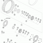 950ADVENTURE Rear wheel 950