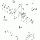 640 LC4 ADVENTURE Front wheel 640 eu