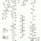 950ADVENTURE Zerlegt shock absorber wp disassembled 950