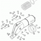 640 LC4 ADVENTURE Silencer hgs3 supertrapp 640 usa