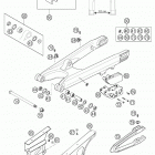 250 EXC RACING, 450/525 SX, MXC, EXC RACING Swingarm, chain guard 250 / 450 / 525 mxc, exc, 52...