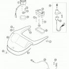 640 LC4 ADVENTURE Digital speedometer, tachometer 640
