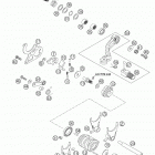 125/200 SX, MXC, EXC Shifting mechanism 125 / 200