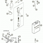 660 RALLYE FACTORY REPLICA Rear brake control 660