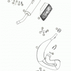 65 SX Exhaust system 65