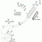 85 SX Exhaust system 85