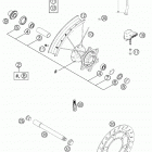 640 LC4 ADVENTURE Front wheel 640 usa / aus