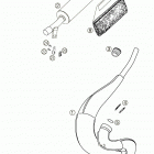 50 SX PRO JUNIOR LC, 50 SX PRO SENIOR LC Exhaust system 50 lc