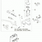 250/300 MXC, EXC Hand brake cylinder 250 / 300