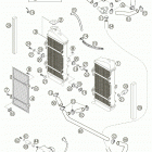 660 RALLYE  FACTORY REPLICA Cooling system 660