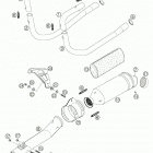660 RALLYE FACTORY REPLICA Pipes, silencer 660