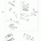 950ADVENTURE Hand brake cylinder 950
