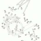 250 SX Frame, sub frame 250