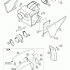 640 LC4 ADVENTURE Фильтр воздушный