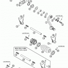 400/520 SX, MXC, EXC RACING Shifting mechanism 400 / 520