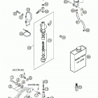 660 RALLYE Rear brake control 660