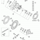 640 LC4 ADVENTURE Rear wheel 640