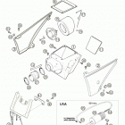 640 DUKE II Фильтр воздушный