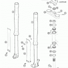 65 SX Передняя вилка marzocchi