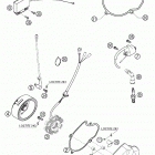 400/520 SX, MXC, EXC RACING Ignition system kokusan 4k3b 400 / 520