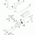 660 RALLYE Pipes, silencer 660