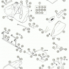 640 LC4 ADVENTURE Tank, seat, cover 640