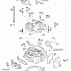250 EXC RACING Cylinderhead 250