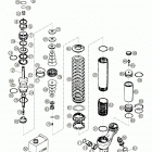 660 RALLYE Wp zerlegt shock absorber wp disassembled