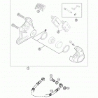 65 SX Brake caliper rear grimeca 65