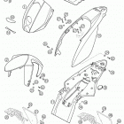 640 DUKE II Mask, fenders 640