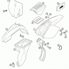 50 MINI ADVENTURE GS Mask, fenders 50 gs