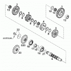 660 RALLYE CUSTOMER BIKE ENGINE Getriebe ii transmission ii 660