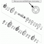 125/200 SX MXC EXC ENGINE Getriebe ii transmission ii 125 / 200