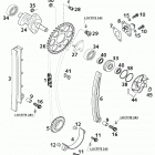 250 EXC RACING ENGINE Steuertrieb timing valve 250